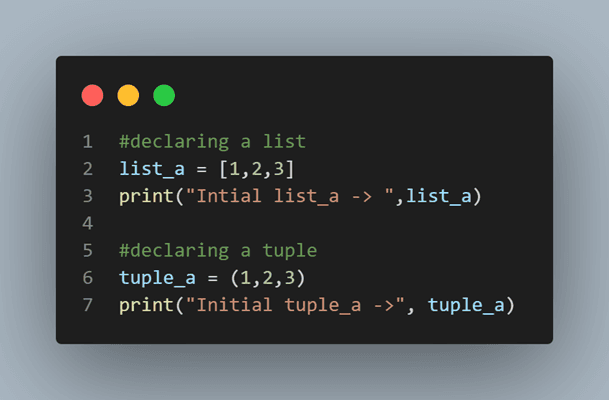 Python 101: Lists and Tuples