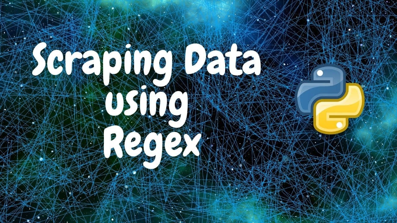 Web Scraping with Python Using Regular Expressions